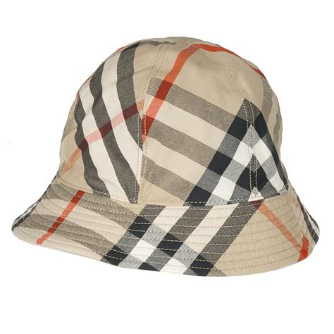 burberry bucket hat plaid|Burberry bucket hats for women.